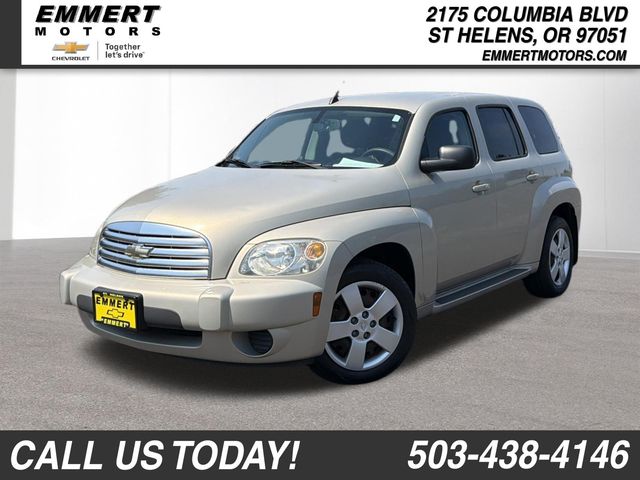Gold Mist Metallic 2009 Chevrolet HHR Wagon Front-Wheel Drive 4-Speed Automatic
