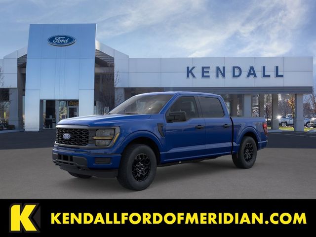 Argon Blue Metallic 2026 Ford F-150 STX 4dr SuperCrew 4WD Pickup Truck Four-Wheel Drive Automatic
