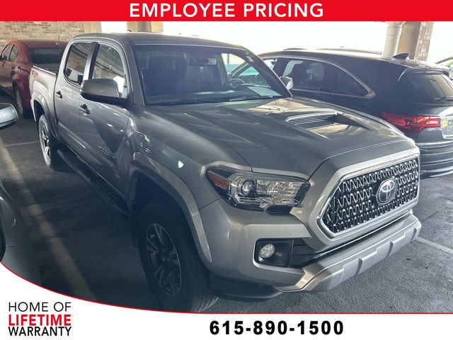 Silver Sky Metallic 2019 Toyota Tacoma Pickup Truck Four-Wheel Drive 6-Speed Automatic