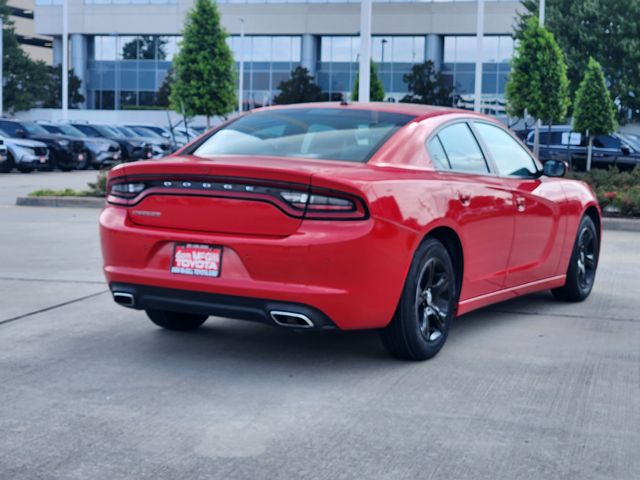 2022 Dodge Charger SXT Red at Central Houston Nissan