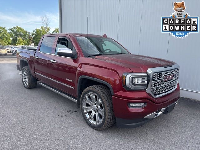 Crimson Red Tintcoat 2017 GMC Sierra 1500 Denali Crew Cab 4WD Pickup Truck Four-Wheel Drive 8-Speed Automatic Overdrive