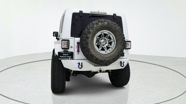 2012 Jeep Wrangler Unlimited Rubicon White at Joe Myers Mazda Kia