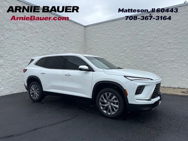 Summit White 2025 Buick Enclave SUV / Crossover Front-Wheel Drive 8-Speed Automatic