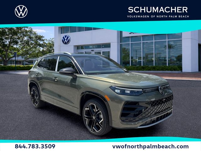 Avocado Green w/Deep Black Roof 2026 Volkswagen Tiguan SUV / Crossover All-Wheel Drive 8-Speed Automatic