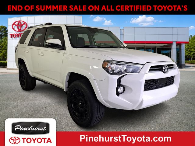 White 2020 Toyota 4Runner SUV / Crossover Four-Wheel Drive 5-Speed Automatic Overdrive