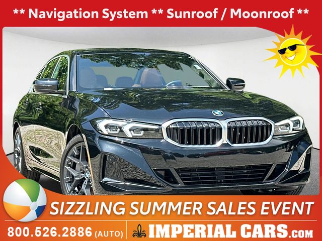 Black Sapphire Metallic 2026 BMW 3 Series Sedan All-Wheel Drive 8-Speed Automatic
