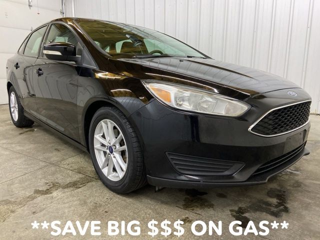 Shadow Black 2016 Ford Focus Sedan Front-Wheel Drive Automatic