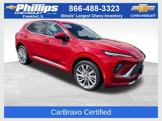 Brilliant Red 2025 Buick Envision Avenir AWD SUV / Crossover All-Wheel Drive 9-Speed Automatic