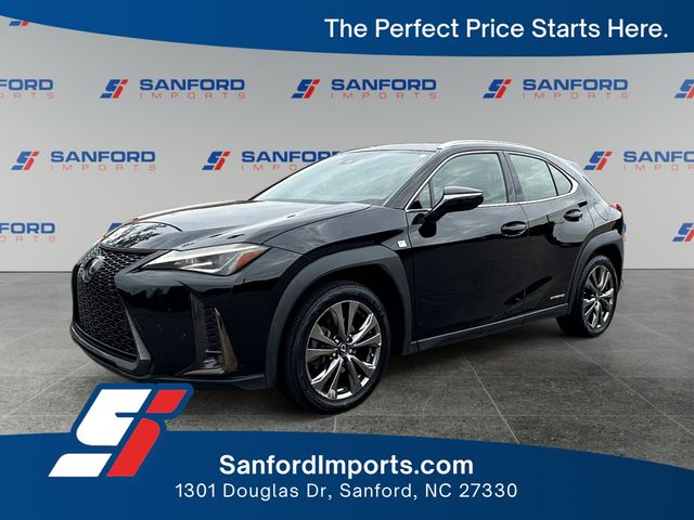 Black (Obsidian) 2021 Lexus UX Hybrid SUV / Crossover All-Wheel Drive Continuously Variable Transmission