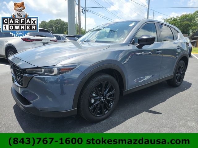 2022 Mazda CX-5 2.5 S Carbon Edition Gray at Stokes Mazda