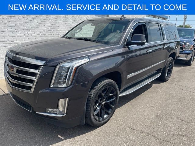 Dark Granite 2016 Cadillac Escalade ESV SUV / Crossover Four-Wheel Drive 8-Speed Automatic