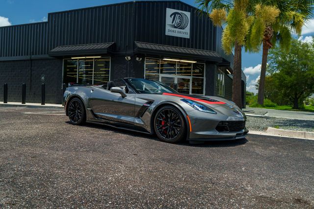 Shark Gray Metallic 2016 Chevrolet Corvette Convertible Rear-Wheel Drive 8-Speed Automatic