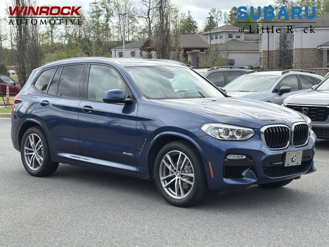 Blue Metallic 2018 BMW X3 xDrive30i AWD SUV / Crossover All-Wheel Drive 8-Speed Automatic