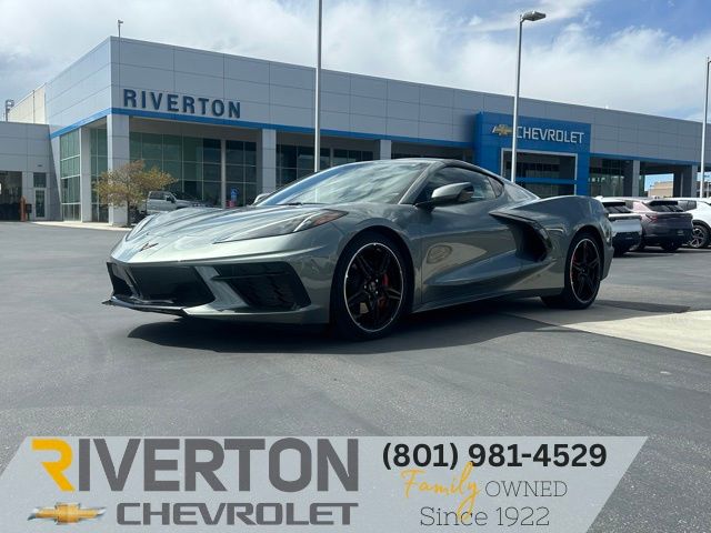 Hypersonic Gray Metallic 2023 Chevrolet Corvette Stingray 1LT Coupe RWD Coupe Rear-Wheel Drive 8-Speed Dual Clutch