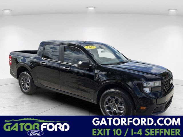 Shadow Black 2025 Ford Maverick Pickup Truck Front-Wheel Drive Continuously Variable Transmission