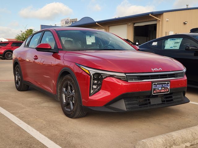 Currant Red 2025 Kia K4 LXS FWD Sedan Front-Wheel Drive Automatic