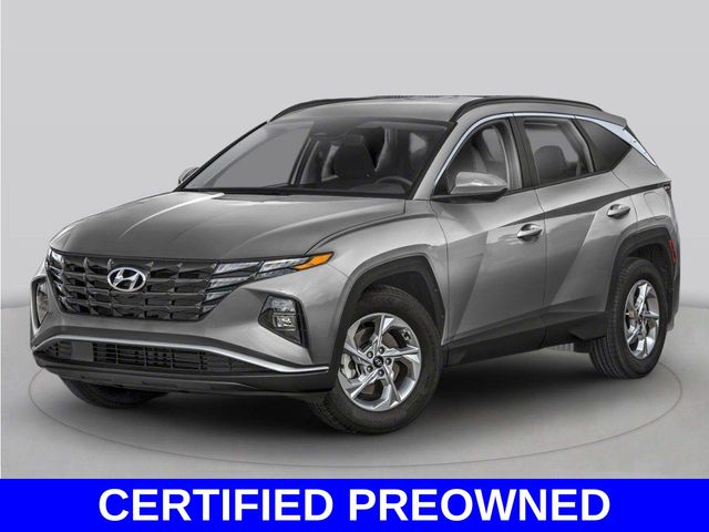 Dark Gray Metallic 2024 Hyundai Tucson SUV / Crossover All-Wheel Drive 8-Speed Automatic