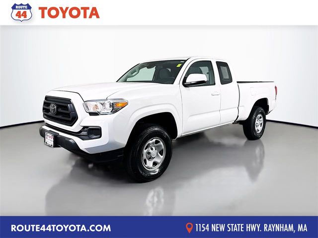 Super White 2021 Toyota Tacoma Pickup Truck Four-Wheel Drive 6-Speed Automatic