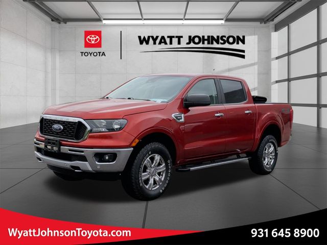 Chili Pepper Red 2019 Ford Ranger XLT SuperCrew 4WD Pickup Truck Four-Wheel Drive Automatic