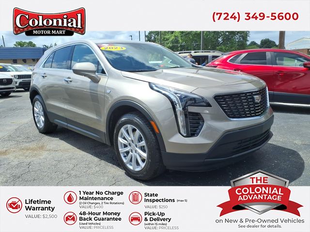 Latte Metallic 2023 Cadillac XT4 SUV / Crossover Four-Wheel Drive 9-Speed Automatic