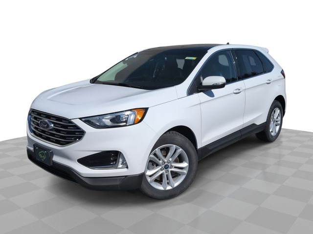 Oxford White 2020 Ford Edge SEL AWD SUV / Crossover All-Wheel Drive 8-Speed Automatic