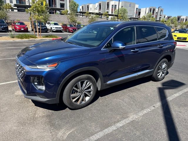 Stormy Blue 2019 Hyundai Santa Fe SUV / Crossover Front-Wheel Drive 8-Speed Automatic