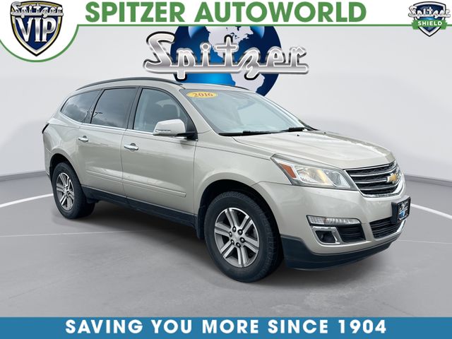 Champagne Silver Metallic 2016 Chevrolet Traverse SUV / Crossover Front-Wheel Drive 6-Speed Automatic