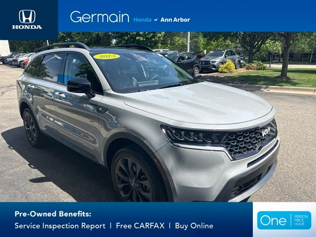 Used 2023 Wolf Gray Kia X-Line EX image 6