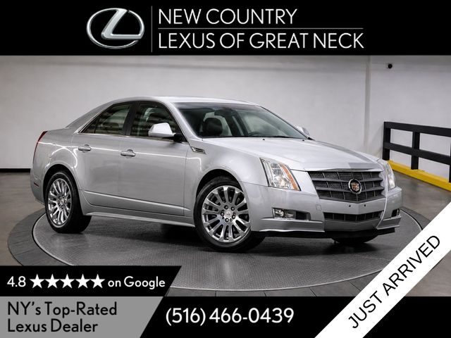 Radiant Silver 2010 Cadillac CTS Sedan All-Wheel Drive 6-Speed Automatic
