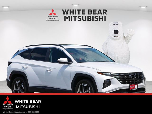 Quartz White 2022 Hyundai Tucson SUV / Crossover All-Wheel Drive 8-Speed Automatic