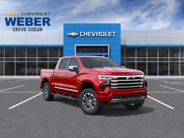 Radiant Red Tintcoat 2026 Chevrolet Silverado 1500 High Country Crew Cab 4WD Pickup Truck Four-Wheel Drive Automatic