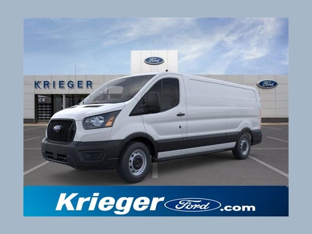 Oxford White 2025 Ford Transit Cargo 150 Low Roof RWD Van Rear-Wheel Drive