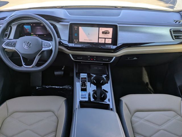 2026 Volkswagen Atlas Cross Sport 2.0T SE w/Technology White/off-white at Stokes Volkswagen