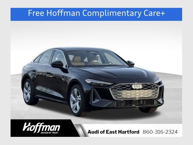 Mythos Black Metallic 2025 Audi A5 quattro Premium Plus Sedan Sedan All-Wheel Drive 7-Speed Automatic