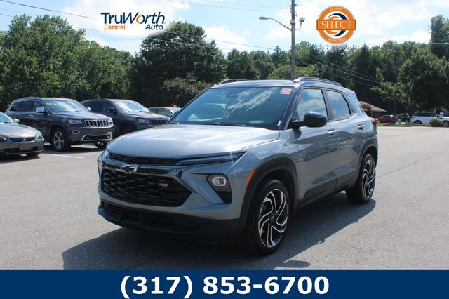 Sterling Gray Metallic 2024 Chevrolet Trailblazer SUV / Crossover Four-Wheel Drive 9-Speed Automatic