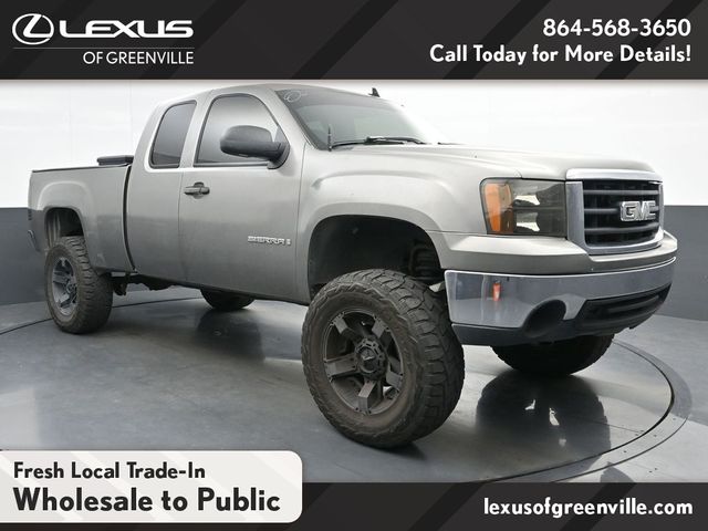 Steel Gray Metallic 2007 GMC Sierra 1500 Pickup Truck Rear-Wheel Drive 4-Speed Automatic Overdrive