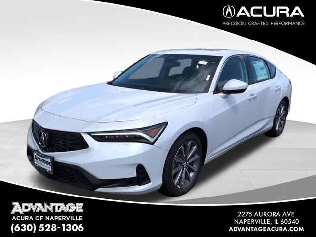Platinum White Pearl 2026 Acura Integra Sedan Front-Wheel Drive Continuously Variable Transmission