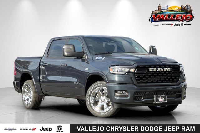Forged Blue Metallic 2026 RAM 1500 Big Horn Crew Cab 4WD Pickup Truck Four-Wheel Drive 8-Speed Automatic