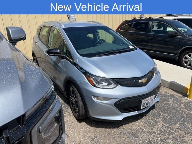 Arctic Blue Metallic 2018 Chevrolet Bolt EV Premier FWD Hatchback Front-Wheel Drive 1-Speed Automatic