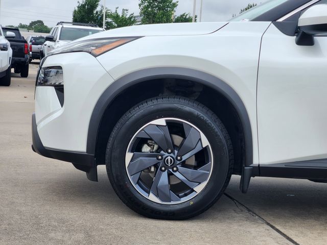 2024 Nissan Rogue SV White at Central Houston Nissan