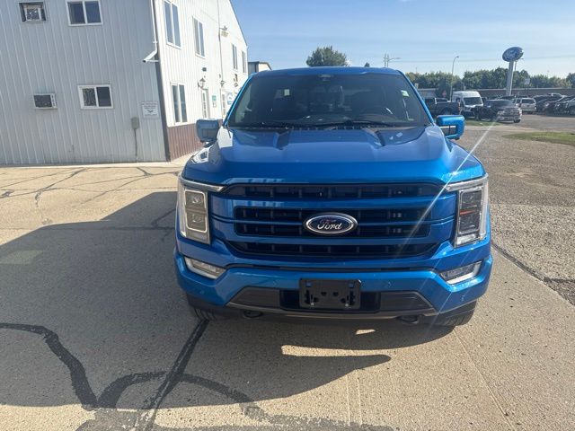 2021 Blue Ford F-150 Lariat 4X4 Truck