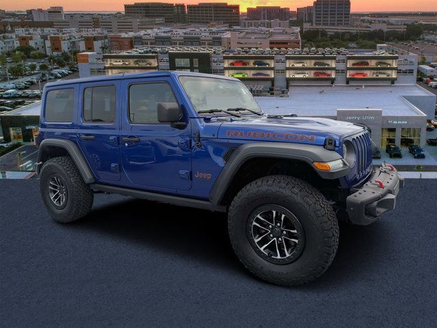 Blue 2019 Jeep Wrangler SUV / Crossover Four-Wheel Drive 8-Speed Automatic