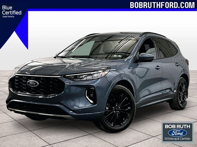 2023 Ford Escape ST-Line Elite Blue at Phil Fitts Ford