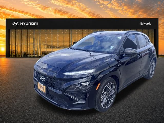 Ultra Black Pearl 2022 Hyundai Kona SUV / Crossover All-Wheel Drive 7-Speed Automatic