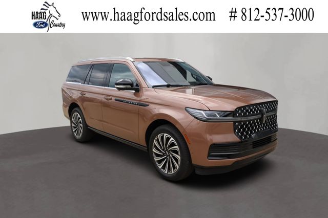 Red (Sunrise Copper Met Pearl) 2025 Lincoln Navigator SUV / Crossover Four-Wheel Drive Automatic