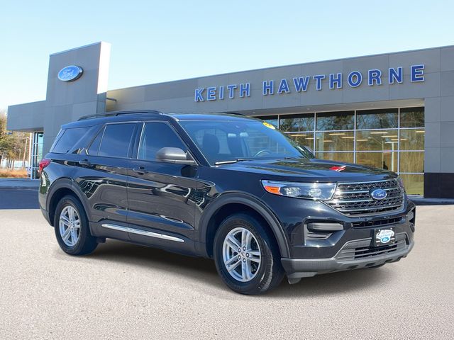 Black Metallic 2020 Ford Explorer SUV / Crossover Rear-Wheel Drive Automatic