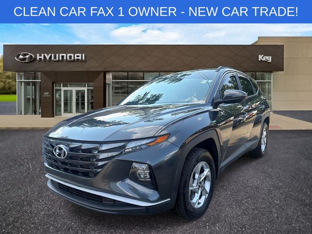 Portofino Gray 2022 Hyundai Tucson SUV / Crossover All-Wheel Drive 8-Speed Automatic