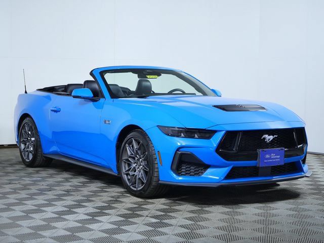 Grabber Blue Metallic 2025 Ford Mustang Convertible Rear-Wheel Drive Automatic