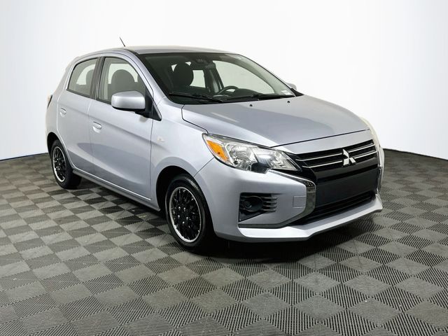 Red 2024 Mitsubishi Mirage Hatchback Front-Wheel Drive Continuously Variable Transmission