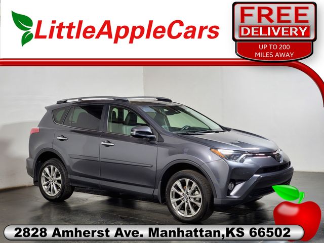 Magnetic Gray Metallic 2018 Toyota RAV4 SUV / Crossover All-Wheel Drive 6-Speed Automatic